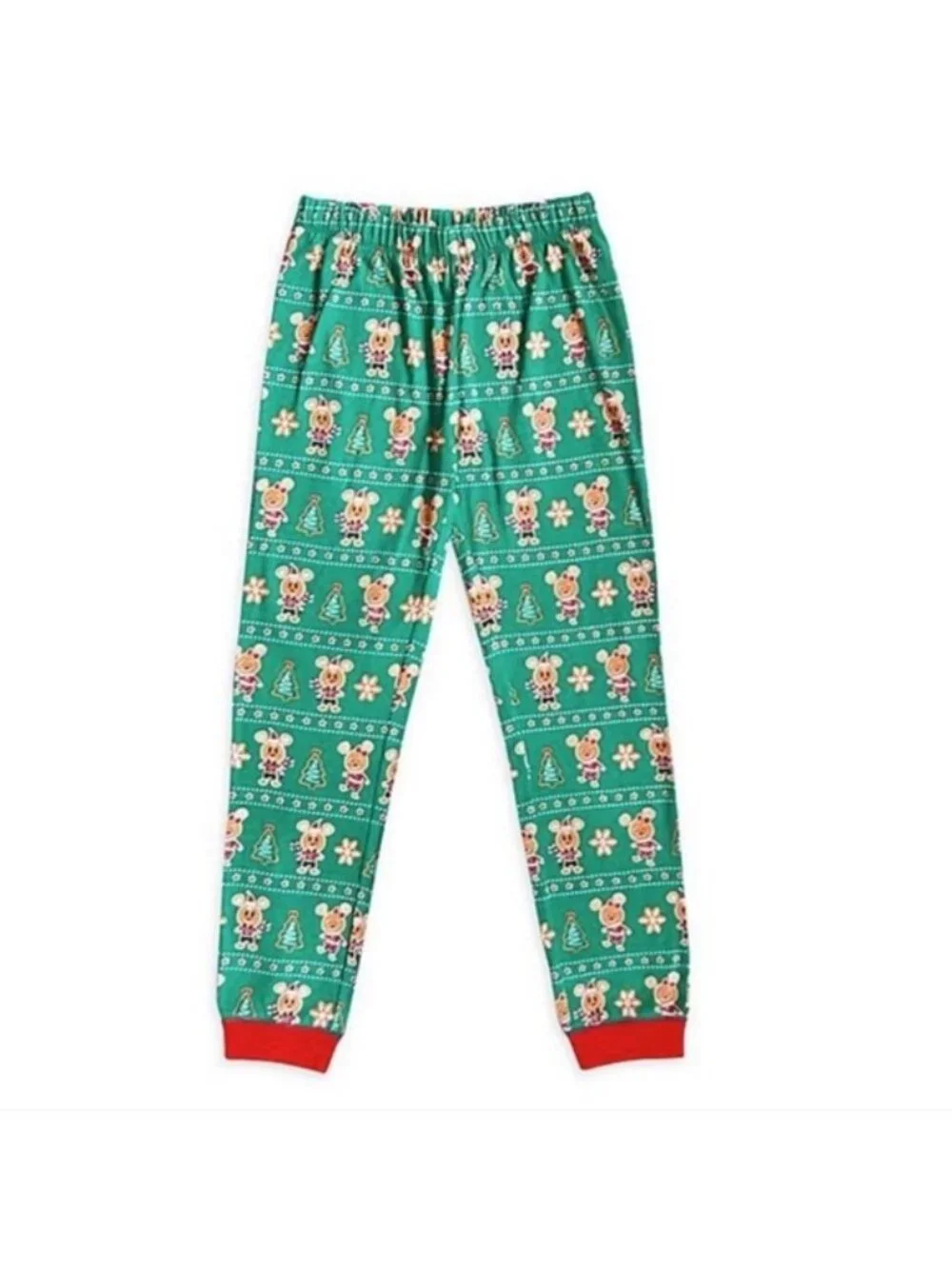 Disney Mickey & Friends Gingerbread PJ Pals 2 piece Pajamas Set, Size 2X - Picture 3 of 7
